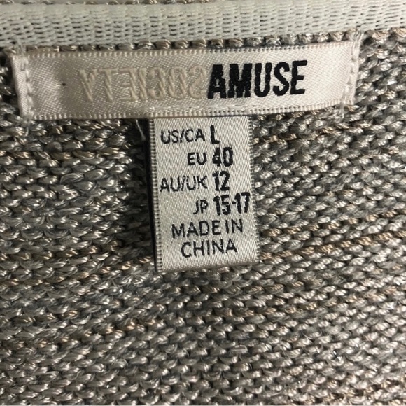 Amuse Society Beach Bling Metallic Short - Picture 3 of 4